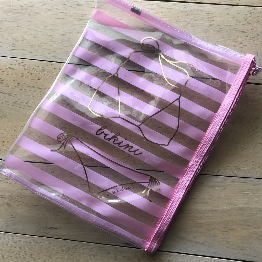Victoria’s Secret Plastic Vinyl Bikini Pouch